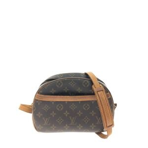 Louis Vuitton Monogram Blois Shoulder Bag Brown